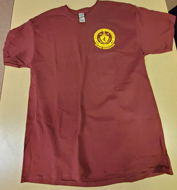 Nasson College Men's Large Maroon T-shirt