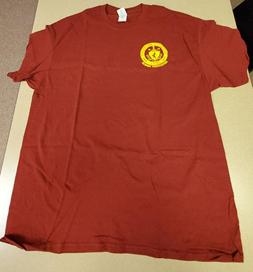 Nasson College Men's XL Red T-shirt